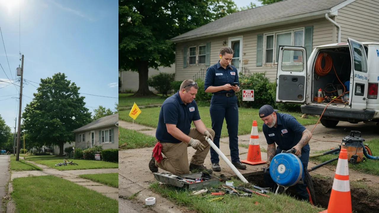 Sewer Line Repair in Yates City, IL near me
